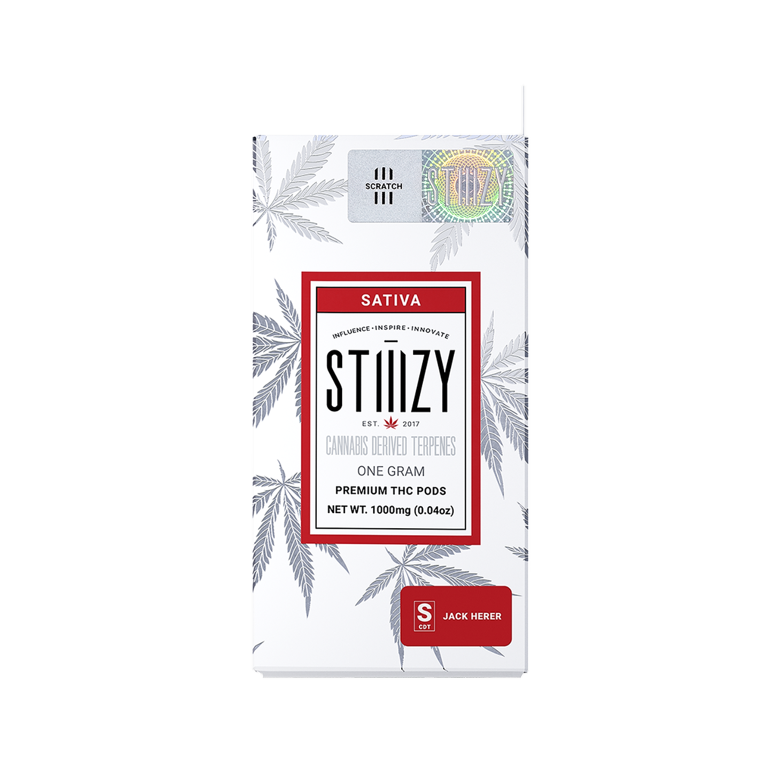 Refil Thc Stiiizy - 500MG Jack Herrer